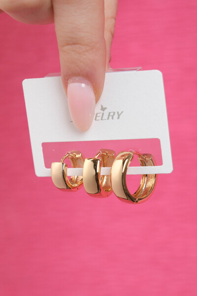 Jack Ferrero KADIN ZİRKON TAŞLI ÇELİK KÜPE RENK ATMAZ