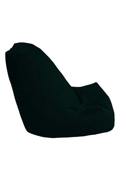 soufa dibaj Linen Bean Bag Chair with Filing EPS beads 90x90x140 cm - Dark Green