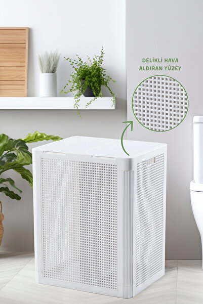 Nandy Home SmartDuo İki Bölmeli Çamaşır Sepeti 84Lt.