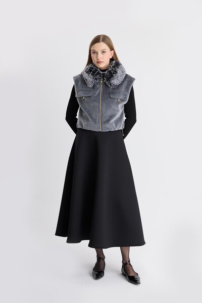 Ahel Tasarım Felix Puf Scuba Etek