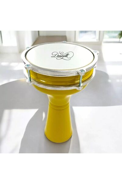 Donizetti Öğrenciler Için Uygun No4 Darbuka Sarı Renk