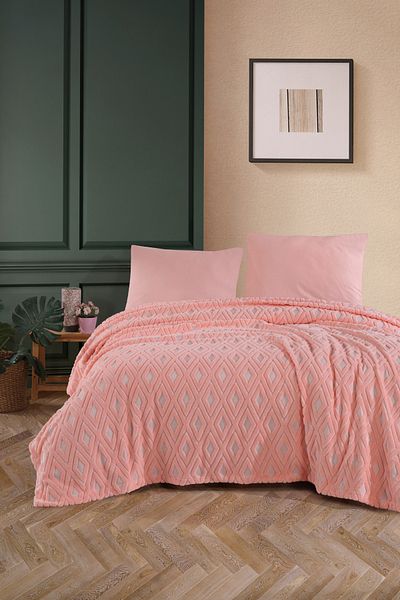 Formeya Wellsoft Jacquard-Doppelbettdecke – Piqué