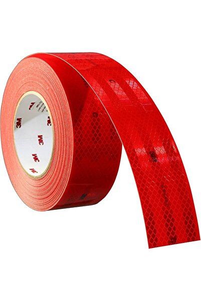 3M 983-72 KIRMIZI REFLEKTİF ŞERİT BANT 55 Mm x 50 METRE