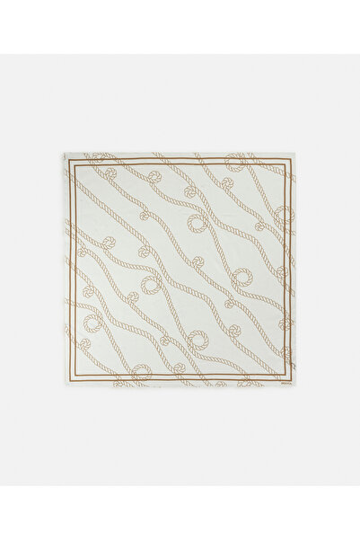 İpekyol İpek karışımlı desenli eşarp