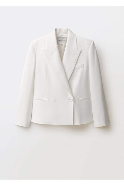 MANGO Woman Oversize kruvaze blazer ceket