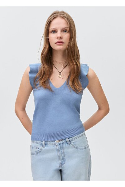 Mango Teen Bluza sa V-izrezom