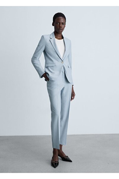 MANGO Woman Bedene oturan blazer ceket
