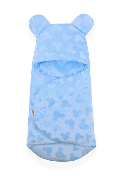 Bebitof Cute Teddy Bear Patterned Baby Swaddle and Blanket
