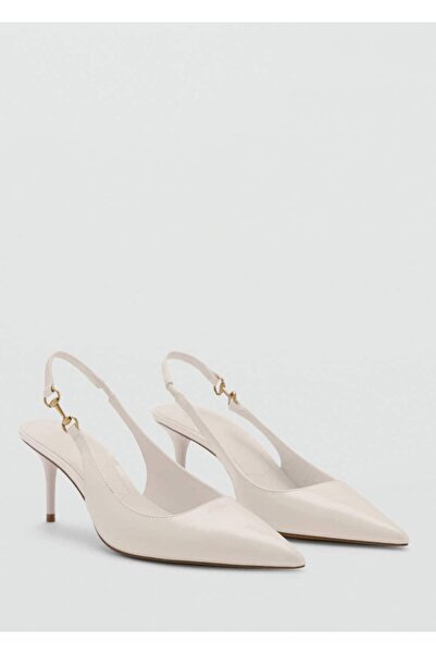 MANGO Woman Bağ detaylı topuklu ayakkabı