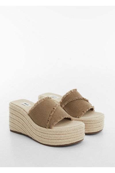 Mango Teen Босоніжки на платформі Esparto