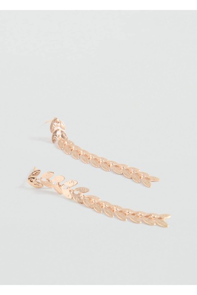 Mango Teen Duge šiljaste minđuše