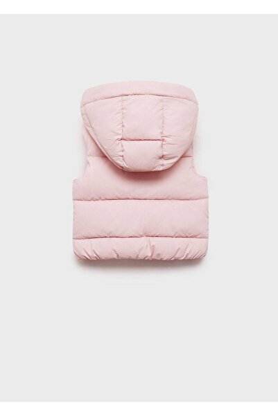 MANGO Baby Hooded quilted vest
