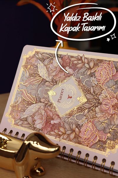 Victoria's Journals Седмичен планер A5 Spiral Unlimited Motivation Page