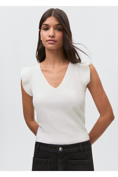Mango Teen Bluză cu decolteu în V