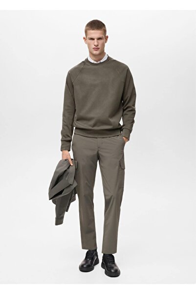 MANGO Man Regular kesim ısı düzenleyici sweatshirt