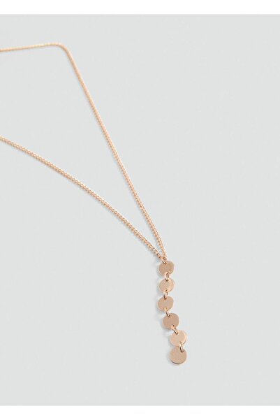 Mango Teen Dugačka ogrlica sa visećim privjeskom