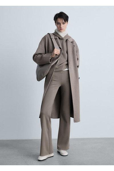 MANGO Woman Широка качулка
