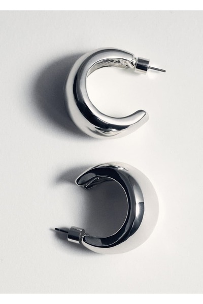 MANGO Woman Hacimli halka küpe