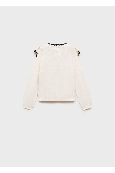 MANGO Baby Kontrast özgü kazak