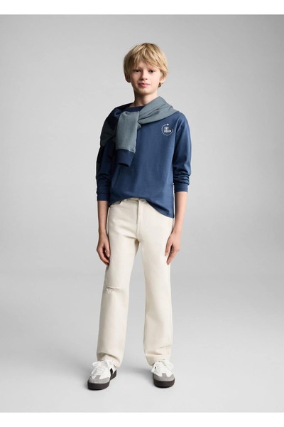 MANGO Kids Yazılı Tişört