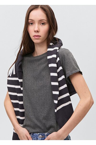 Mango Teen Kolu detaylı tişört