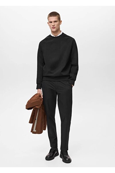 MANGO Man Regular kesim ısı düzenleyici sweatshirt