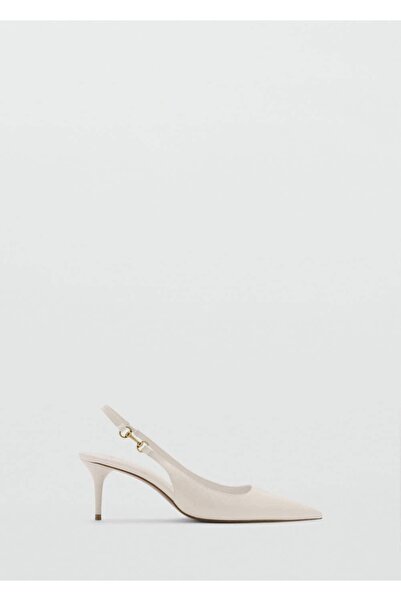 MANGO Woman Bağ detaylı topuklu ayakkabı