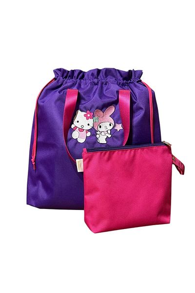 Atelier Bomonti Hello Kitty Waterproof Wet Dry, Dirty Clean, Beach Pool Functional Bag Set of 2