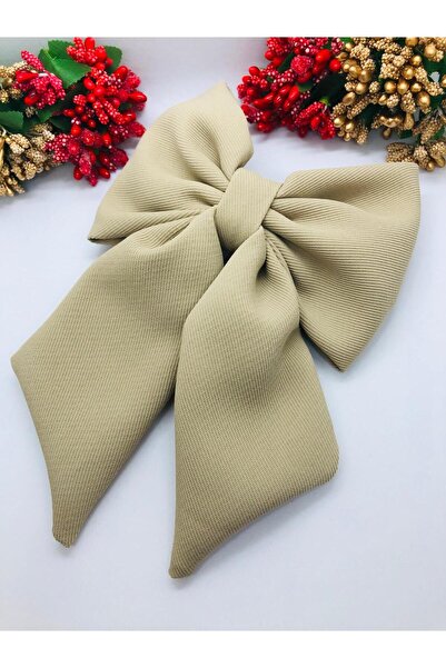 İnDerin Модел лък за коса - автоматична голяма лакирана лента за коса - подарък