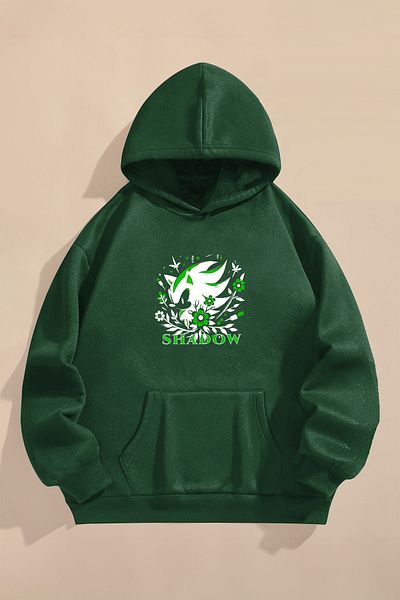 FEEL STYLE Детски суитшърт с маслени щампи - повдигнати три нишки, щампа на таралеж