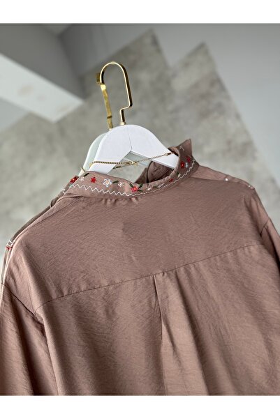 modabetce Princess Embroidery Women's Shirt