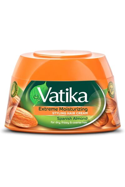 Vatika كريم الشعر المرطب للغاية 140 مل (برتقالي)