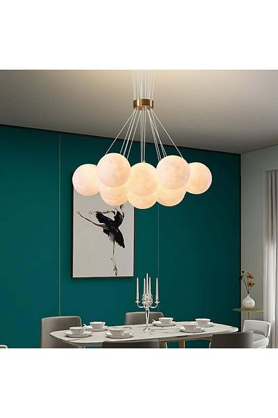 Btm Modern moon chandelier 13 balls