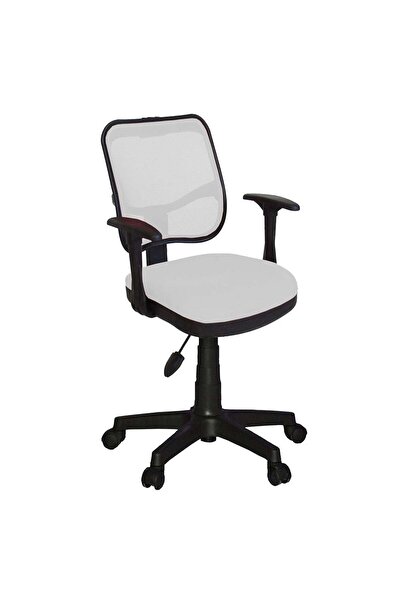 Türksit 807 File Çalışma Koltuğu Plastik Ayak Beyaz