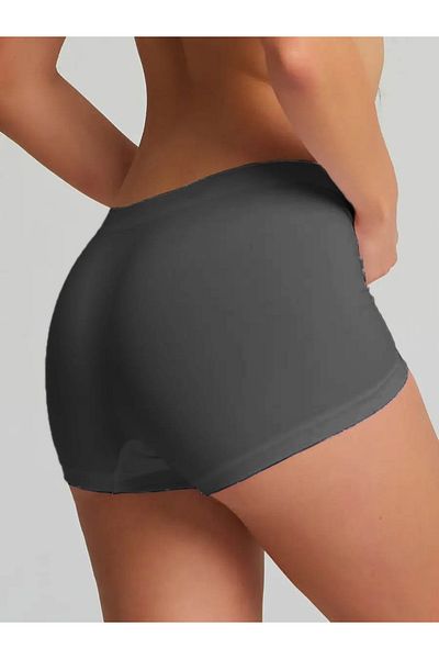 MİSTİRİK Moncorno Cool Comfort Firming Booster Sports Boxers - Dark Gray Color