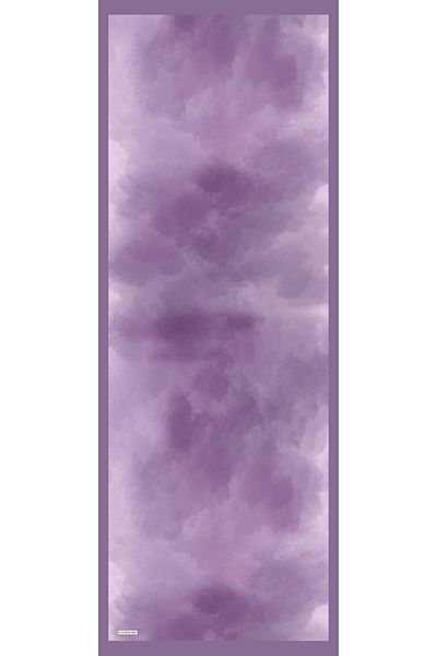 EVERMORE Elegance Şαλ - Σχέδιο Σύννεφο - EM016-17 - Μωβ