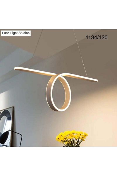 Btm Modern spiral led chandelier