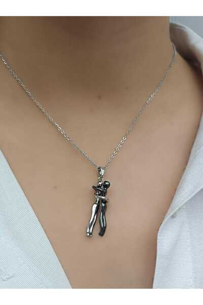 shop قلادة للزوجين من الفولاذ المقاوم للصدأ من الدرجة الأولى لعيد الحب