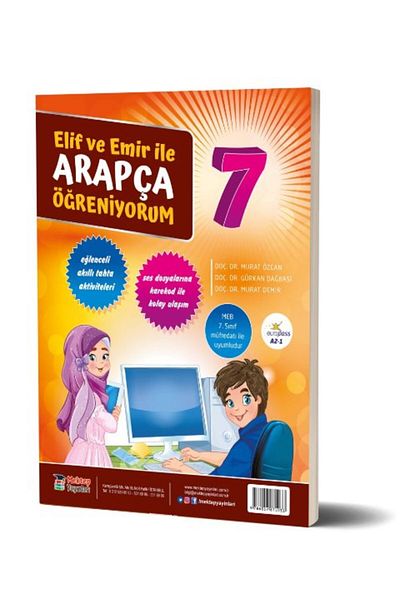 Mektep Yayınları I'm Learning Arabic with Elif and Emir, 7th Grade