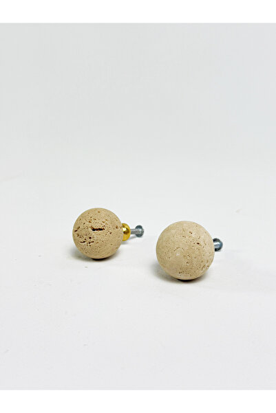 Modestmar Traverten Mermer Top Kulp, Dolap Kulpu, Top Çekmece Kulpu, Mobilya ...