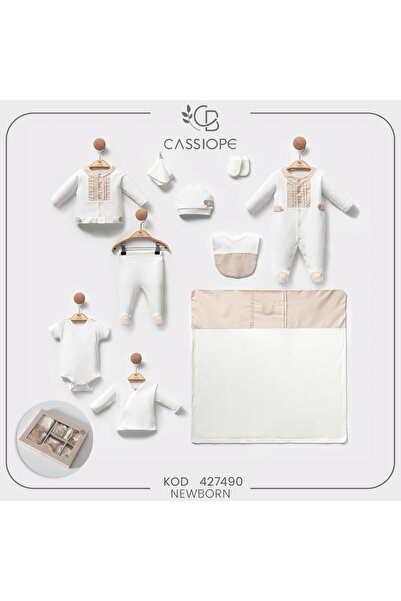 Cassiope Kabartmalı Desenli10'lu Set Bebek Hastane Çıkışı (Yenidoğan) 427490