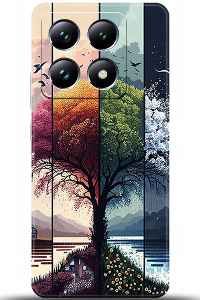adveksiyon حافظة Xiaomi Mi 14T Pro Case مطبوع عليها شعار Xiaomi Mi 14T Pro HD...