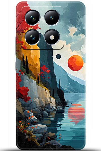 adveksiyon حافظة هاتف Xiaomi Mi 14T Pro مطبوعة بدقة HD - سلسلة مركزية الأناضو...