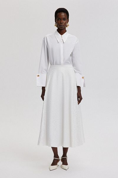 Touché Privé Jacquard Skirt