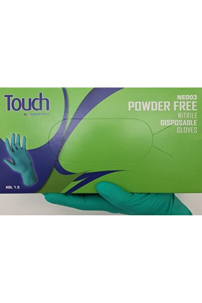 lalan Ne003 100'lü Pudrasız Yeşil Nitril Eldiven