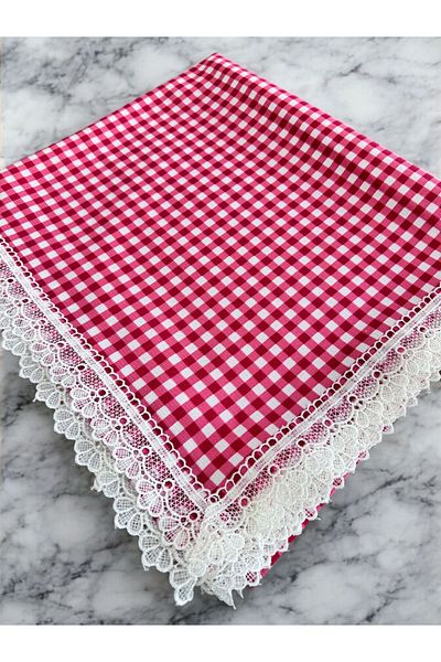 Dantelux Pi̇ti̇kare Stain-Resistant Guard Table Cover Table Cloth