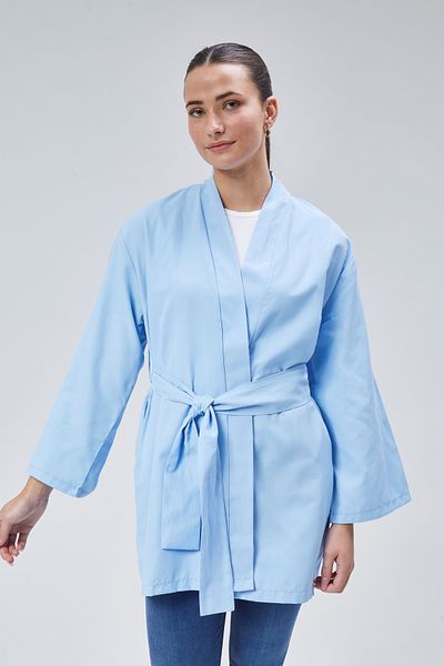 lurex moda Kimono cu brâu