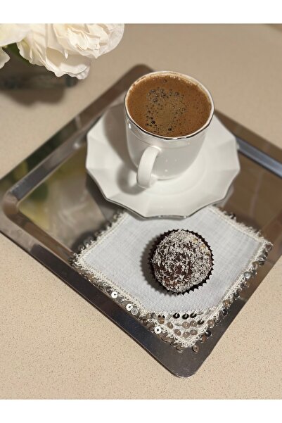 Rapikosk Pul İşlemeli Sunumluk - Sunum Peçetesi