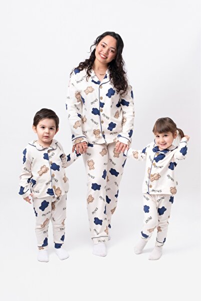 tiwitibaby Anne-Bebek ve Çocuk %100 Pamuk Pijama Takımı ( Bedenler AYRI AYRI SATIN ALINIR)