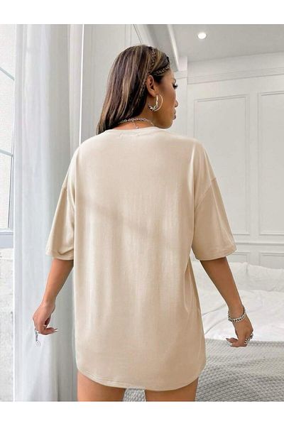 warn Καλοκαιρινό πολύχρωμο μπλουζάκι Oversize